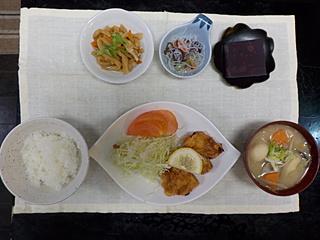 とり天・だんご汁